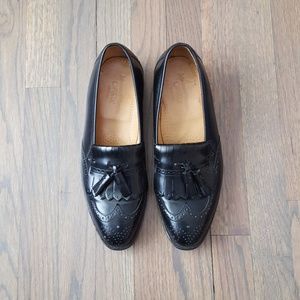 Johnston and Murphy Wingtip Tassel Loafers